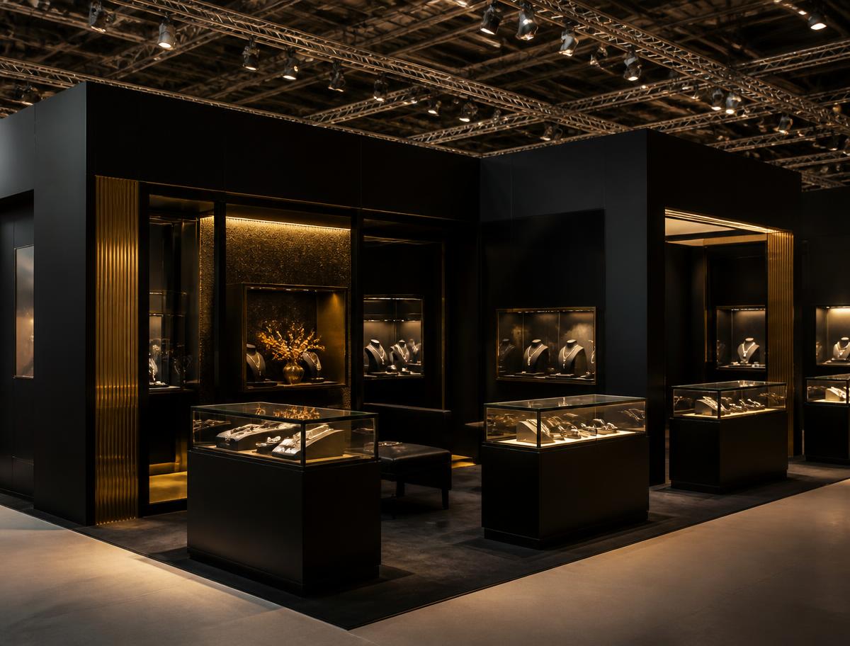 Doha Jewellery Show — Rigging & Audiovisual delivered by ONSITE