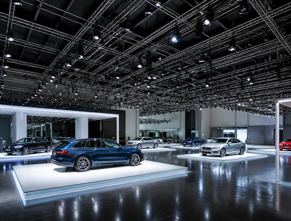 Qatar Motor Show — Rigging delivered by ONSITE